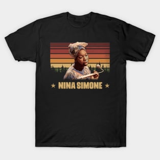 Soulful Chronicles The Journey of Nina Simone in Pictures T-Shirt